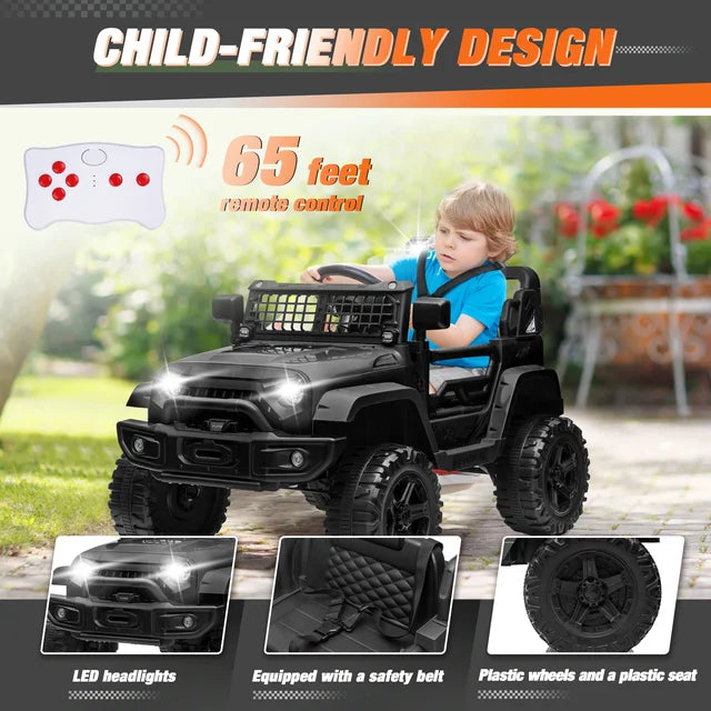 CloverCat Ride on Top Jeep for Children Electric powered Electric