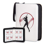 a baseball wallet with a baseball design with text: 'BASEBALL'