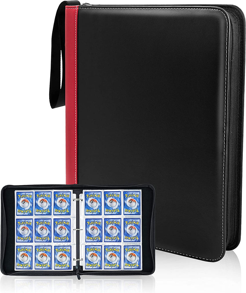 CLOVERCAT Waterproof Trading Card Binder, Storage Book with 3 Rings, 7 CloverCat Toys CLOVERCAT Waterproof Trading Card Binder, Storage Book with 3 Rings, 7 CloverCat Toys
